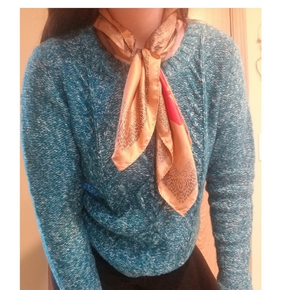 Vintage goat scarf